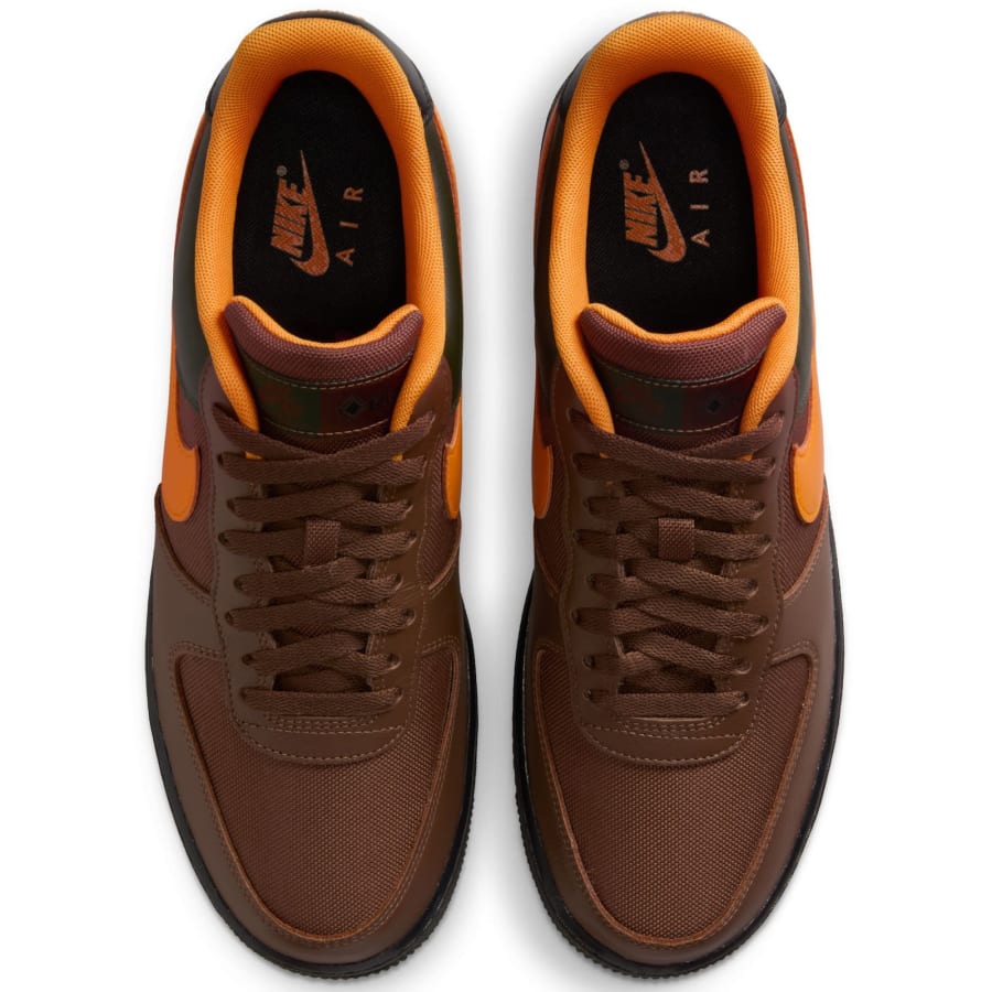 Nike Air Force 1 GTX Trainers Brown | Mainline Menswear